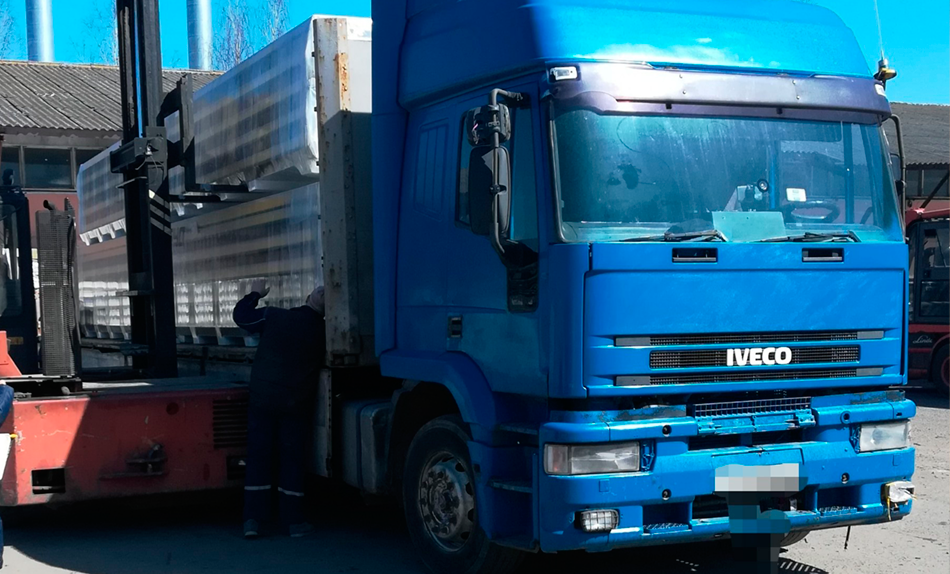 Одна из машин компании